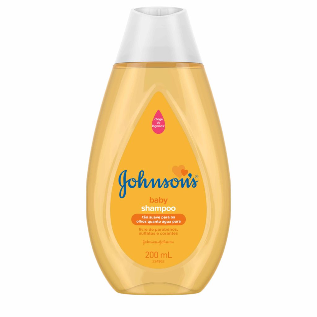 Shampoo Neutro Johnson's Baby Amarelo