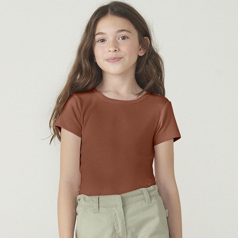 Blusa Infantil Menina Manga Curta Hering Kids