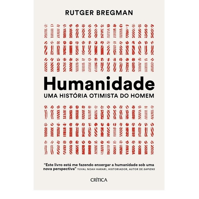 Livro ‘Humanidade: Uma História Otimista do Homem’ de Rutger Bregman